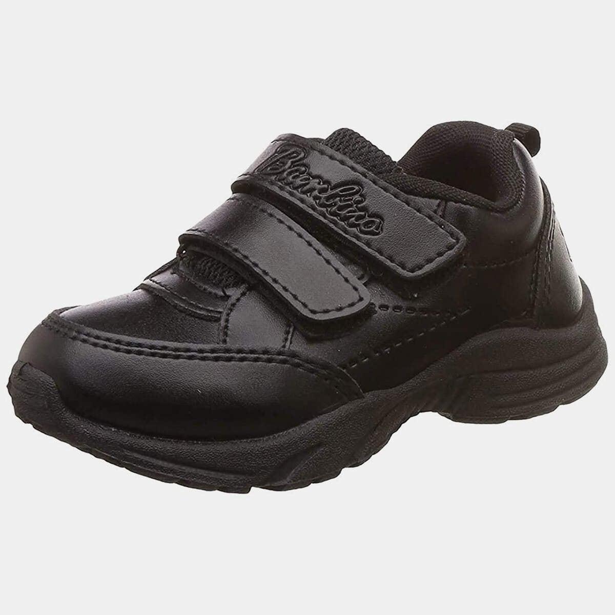 Liberty Boys Girls School Uniform Shoes Gola Velcro (Black, 11