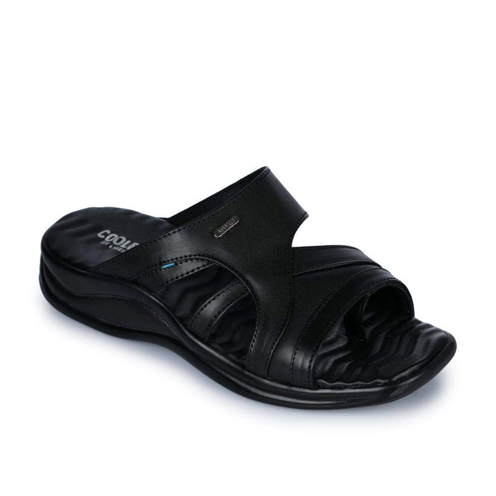 Liberty coolers men's black sales slippers