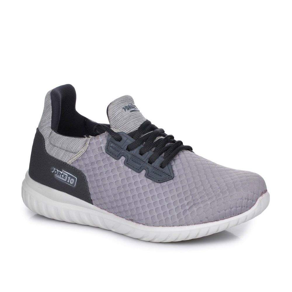 Liberty Force 10 Lacing Men's Sports Shoes (Grey, NYLE-1, Size: