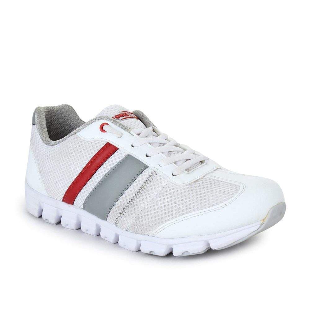 Liberty Force 10 Men's Lacing Sports Shoes (White) in Kanpur at