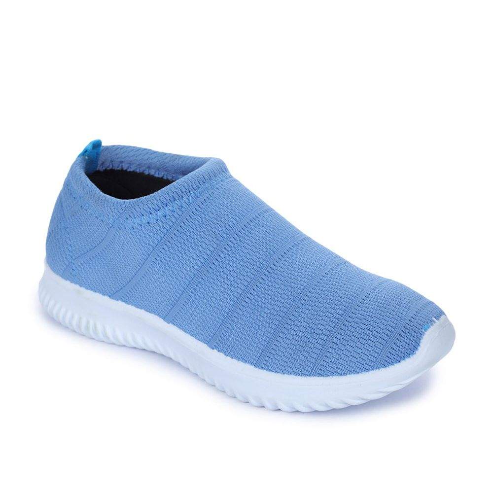Liberty Force 10 Non Lacing Women's Sport Shoes (Blue, 2192021152