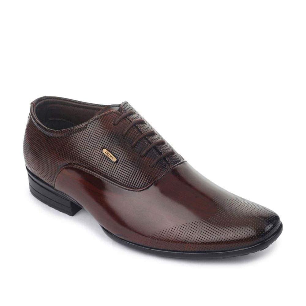 Liberty Fortune Lacing Men's Formal Shoes (Brown, 2481008160, Size