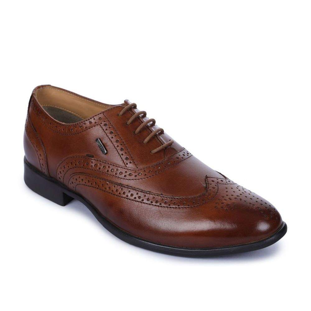 Liberty Fortune Lacing Men's Formal Shoes (Brown, 5161001160, Size