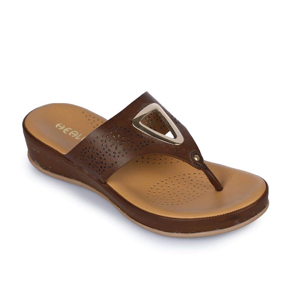 Liberty Healers Womens Fashion Thong (Brown) in Ludhiana at