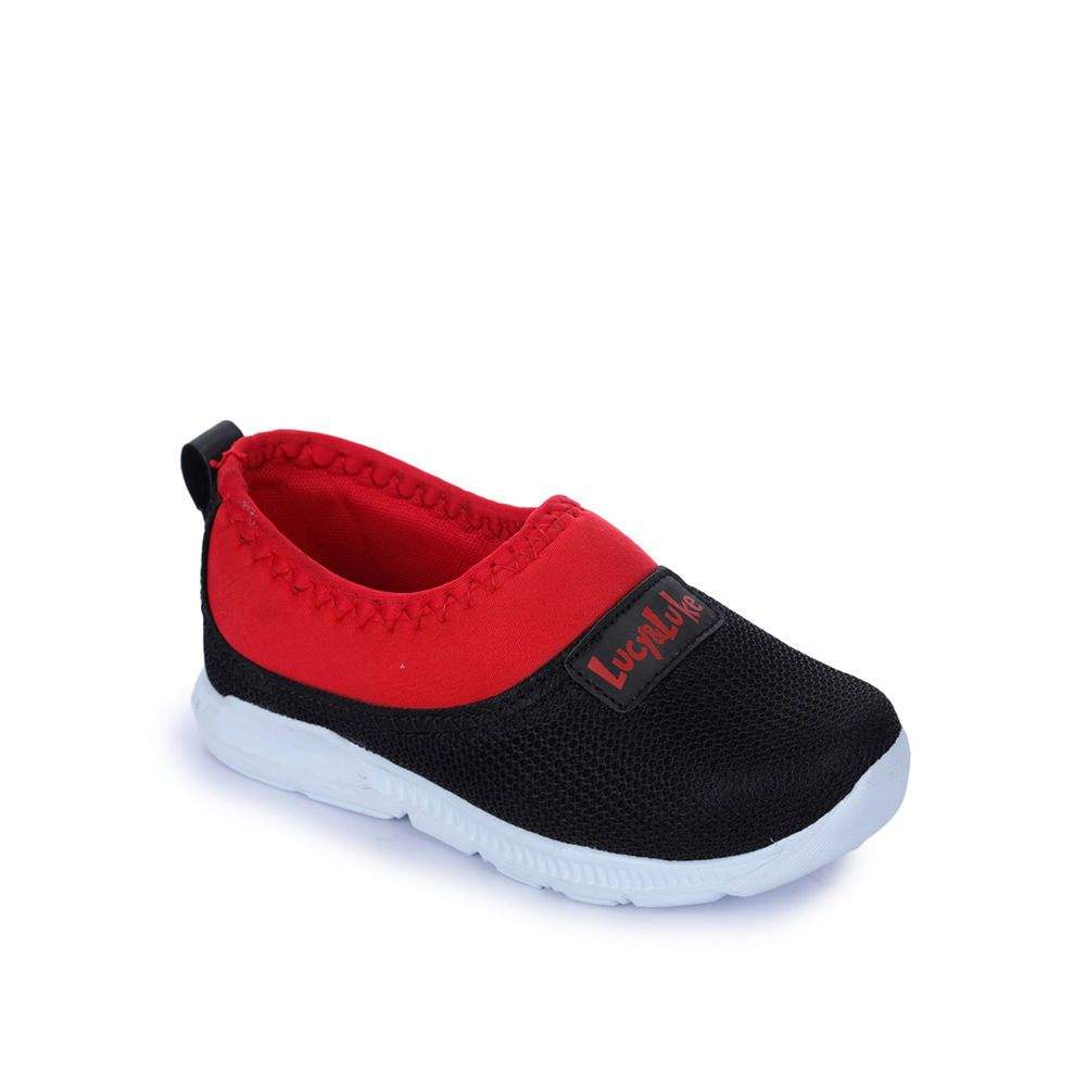 Liberty Lucy Luke Kids Sports Non Lacing Shoes (Black) in Delhi