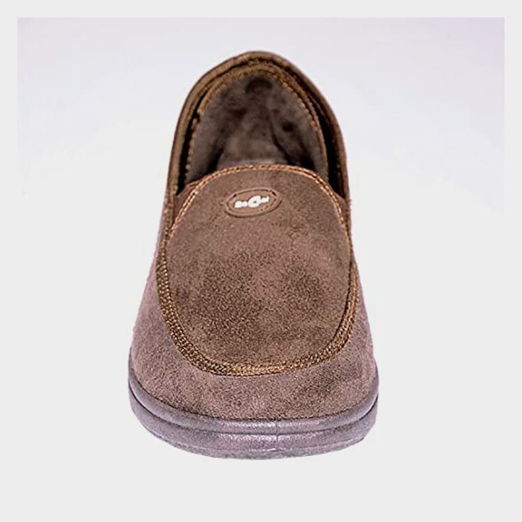 Liberty Brown Color Loafer Shoes Buy Liberty Men Textured Padded