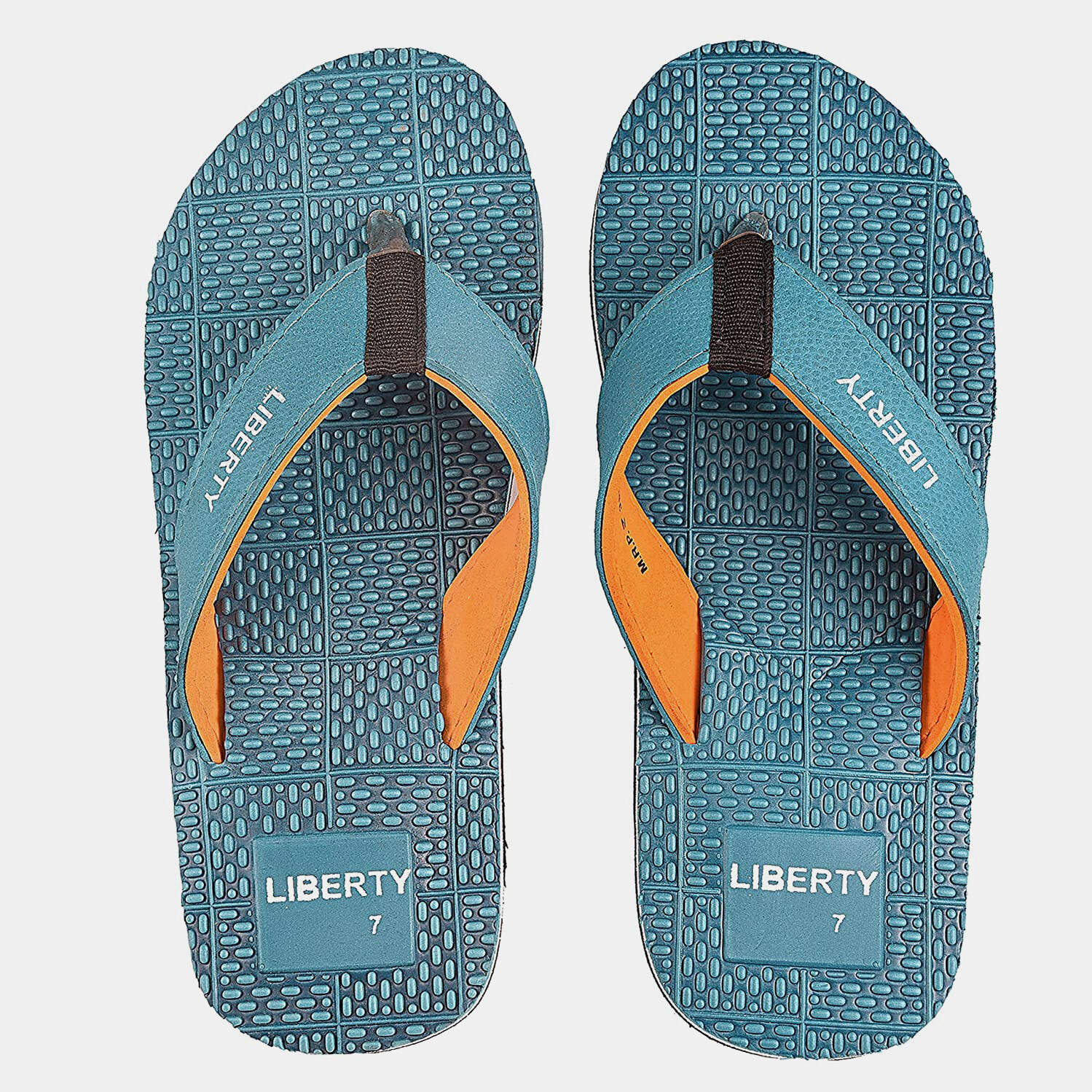 Liberty Soft Flip Flop And House Mens Slippers Gf 03(Aqua, Green