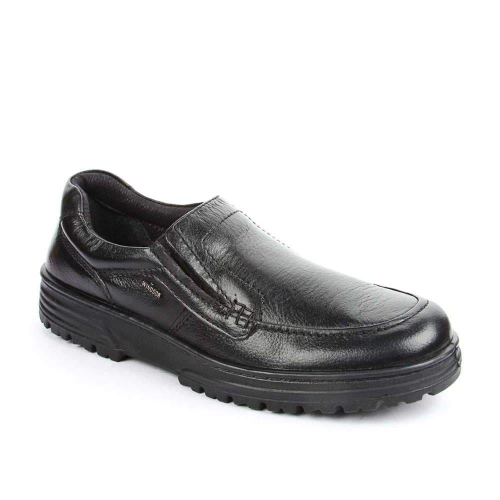 Liberty Windsor Non Lacing Men's Formal Shoes (Black, WIND-3, Size