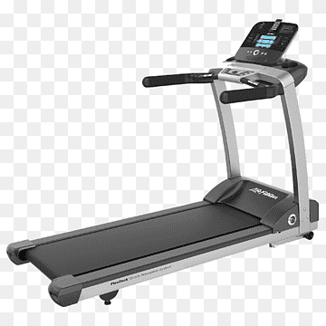 LIFELINE Motorised Electric Fitness Treadmill, stainless steel in