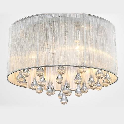 Lightinthebox Modern Crystal 4 Lights Pendant Light In Cylinder Shade Drum Style Home Ceiling Fixture Flush Mount Chandeliers Lighting For Bedroom Living Room Features Reviews India Justdial Lights Pendant Light, Drum Style Ceiling Light Fixtures