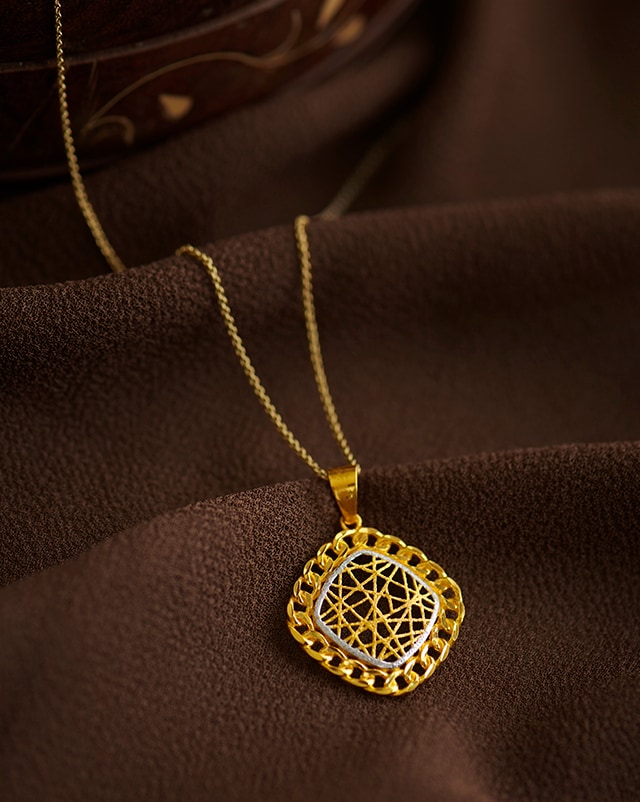 Lightweight 22 Carat Gold Necklace in Chennai at ₹ 10,000