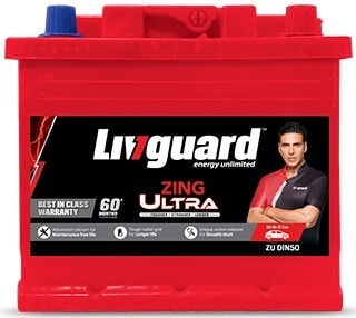 Livguard 50000 mAh ZU DIN50L Automotive Battery in Delhi at