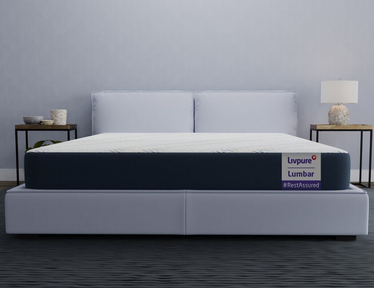 Livpure Lumbar HR Foam Mattress With 3D Sleeptech in Bangalore at - Main Image