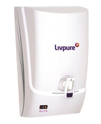 Glitz Faber Geyser 25 Ltr Livpure LIV-GLITZ L UV UF Water Purifiers (White)  In Surat At