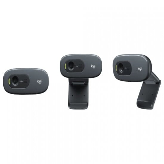 Logitech C270 HD Webcam 720p Video With Noise Reducing Mic in