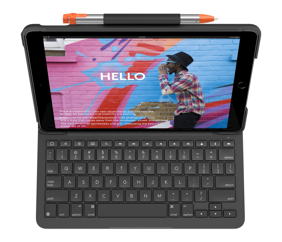 Wireless Keyboard Logitech Slim Folio Pro Setup Logitech SLIM