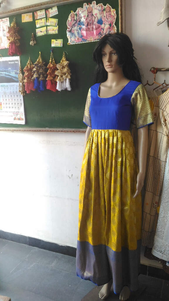 ladies long frock with price