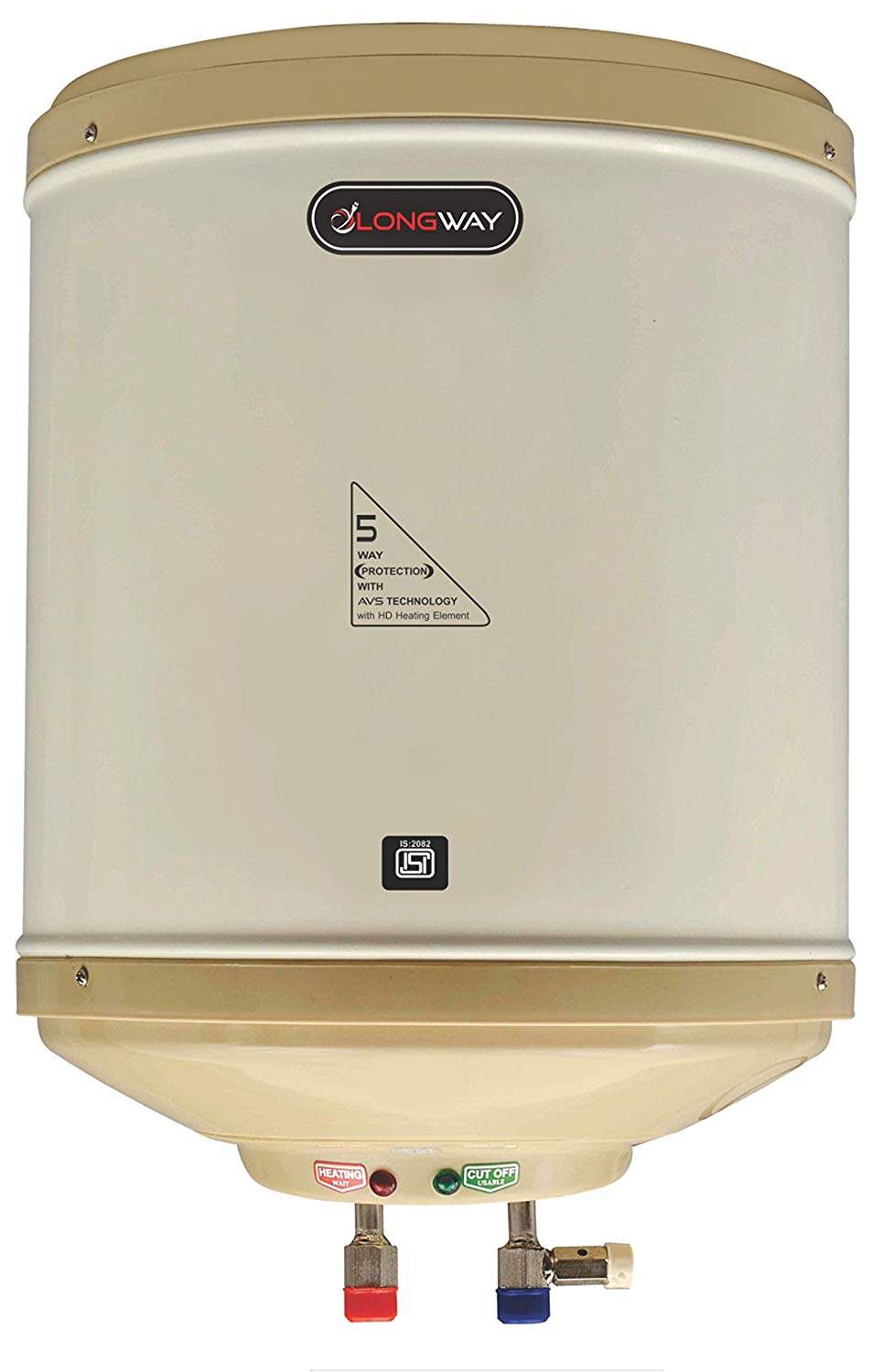 Longway Superb 10 LTR Instant Water Heater Geyser Capsule Type SS