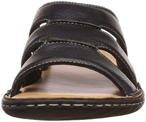 black leather sandals uk