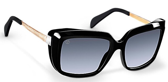 Buy LOUIS VUITTON Scarlett Square Women Sunglasses Black  display picture 3