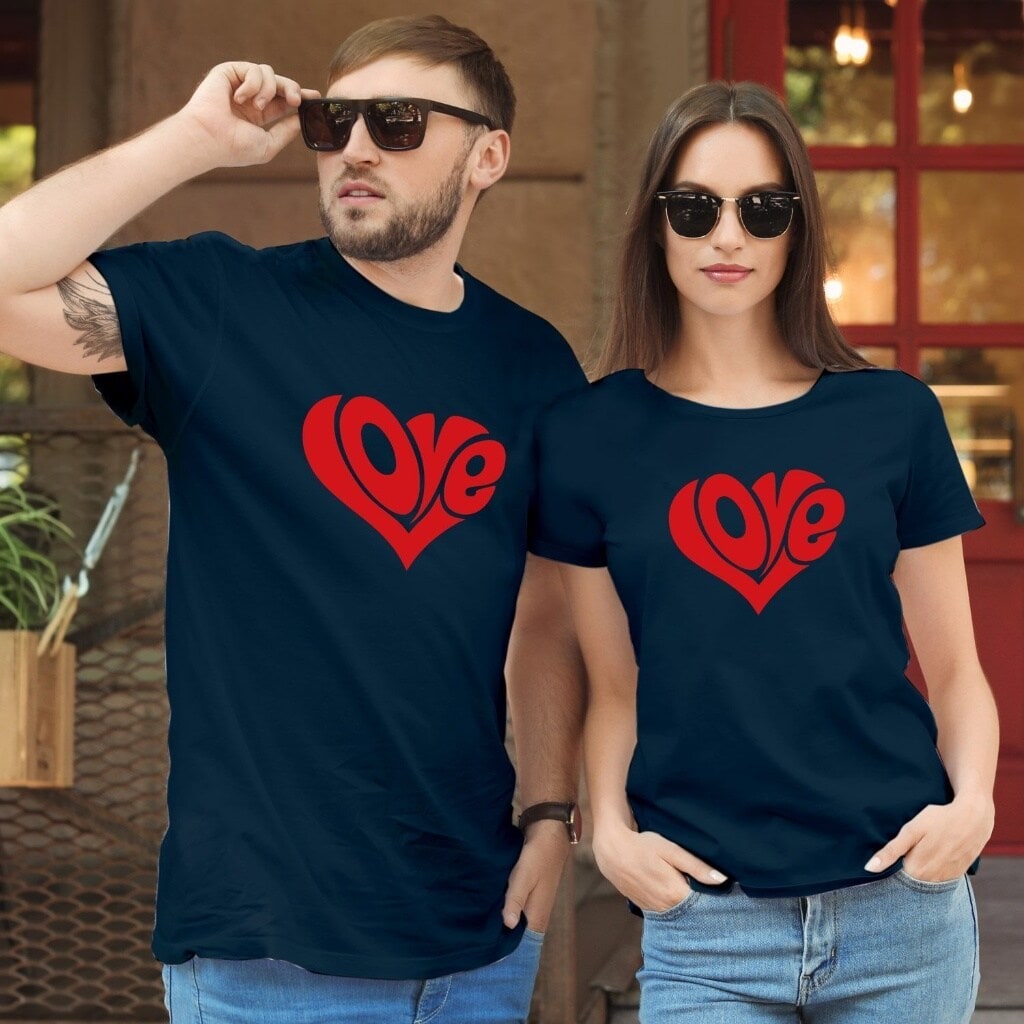 Jeans Couple T Shirt Shops In Pune Made In Mumbai Pune Couple - Main Image