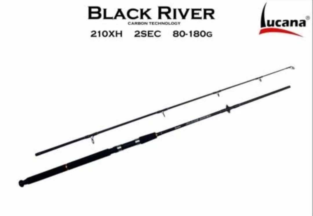 Lucana Black River Fishing Rod in Mumbai at ₹ 2,500 Pc by