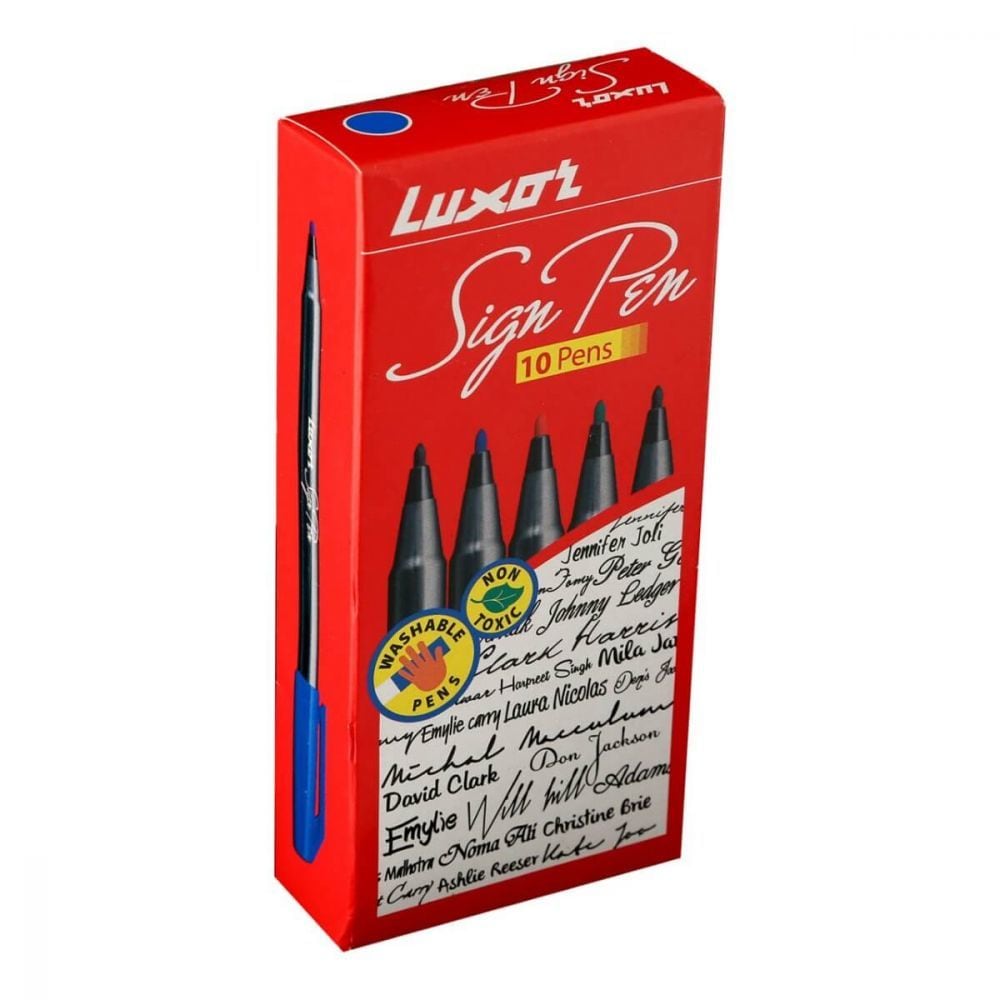 Luxor 921 Sl Bl Pen (10's Box) (9000027977) in Pune at