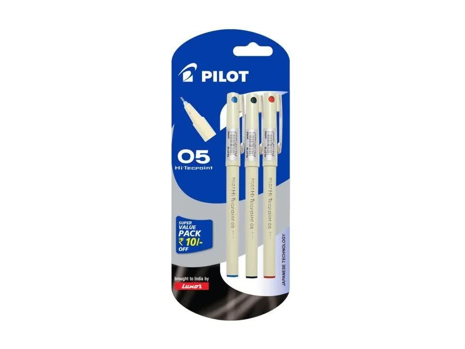 Luxor Pilot Hi-Tecpoint 05 Pen in Mumbai at ₹ 40 Pc (MOQ:1 Pc