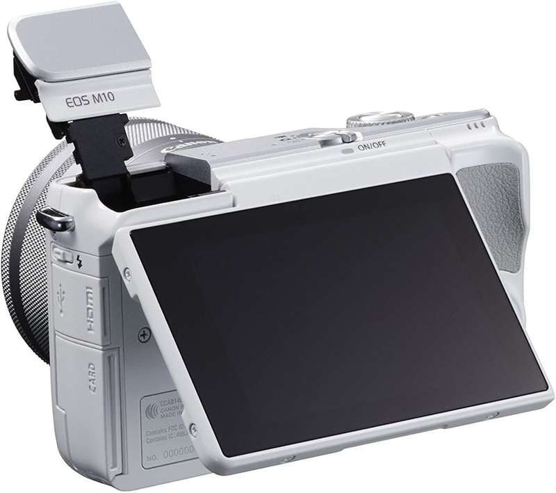 CANON Eos M10 Mirrorless Camera Kit with EF-M 15-45mm Image 