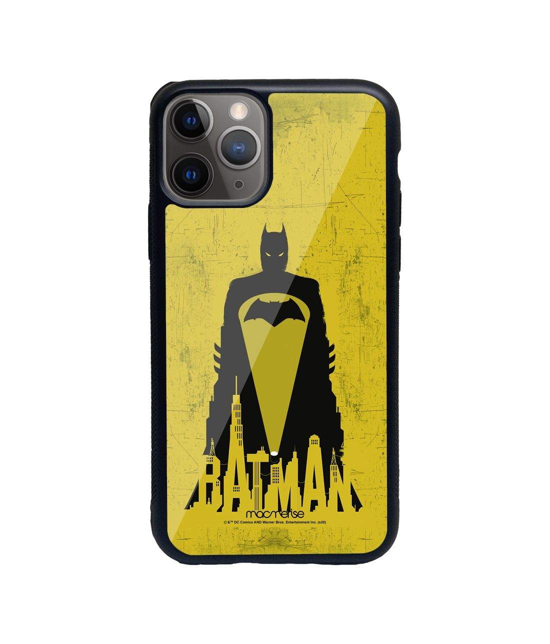 Macmerise Bat Signal iPhone 11 Pro Max Glass Case in Surat at