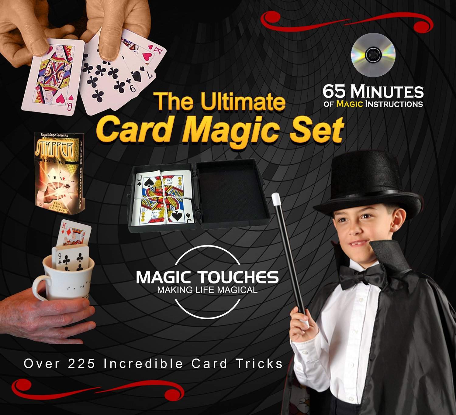 Buy Magic Card Tricks Set The Ultimate Card Magic Tricks Set For Kids And Grown Ups Alike Over 300 I Features Price Reviews Online In India Justdial Fantasma rubik rubik's 50+ magic trick tricks set. justdial