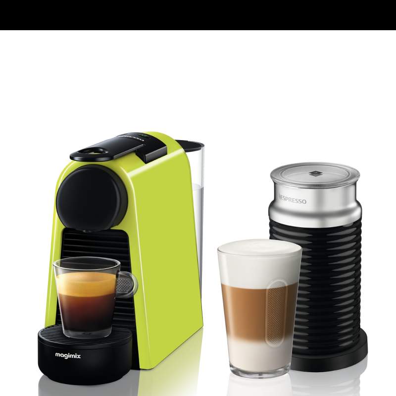 Magimix Essenza Mini Milk Coffee Machine (11374, Green) in