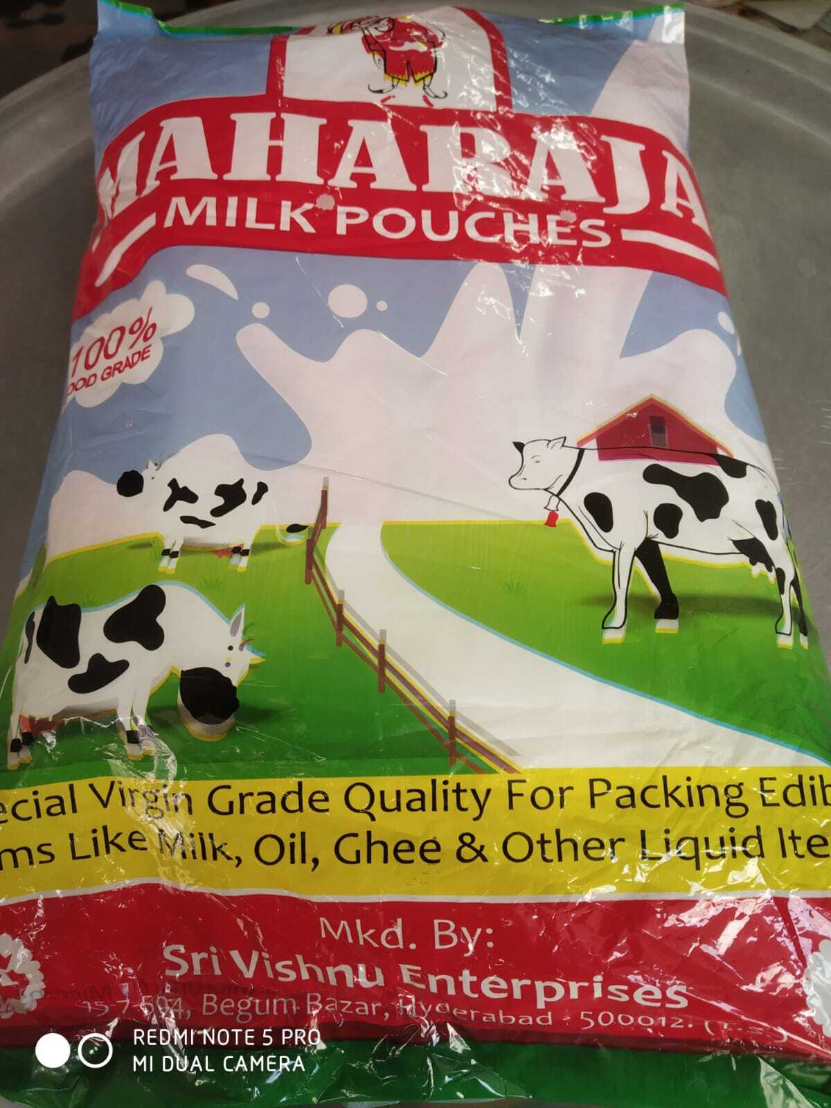 MAHARAJA MILK PACKAGING POUCH in Hyderabad at ₹ 145 Kg by