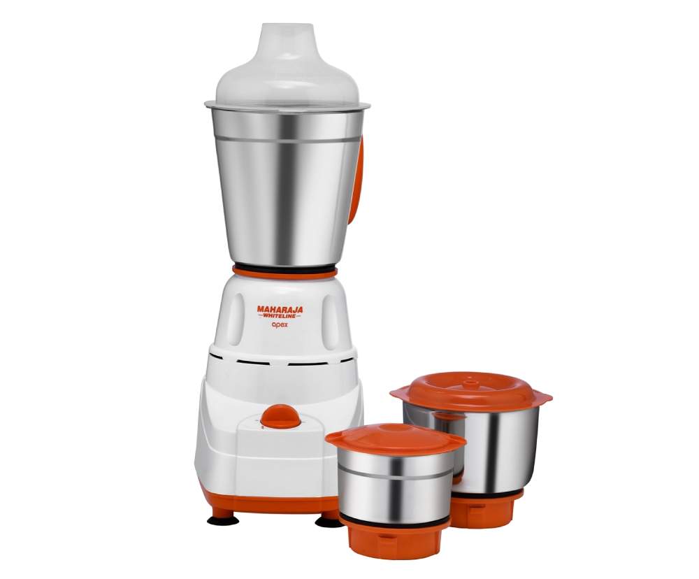 Maharaja Whiteline Apex Mixer Grinder (White, Orange) in Nashik at - Main Image