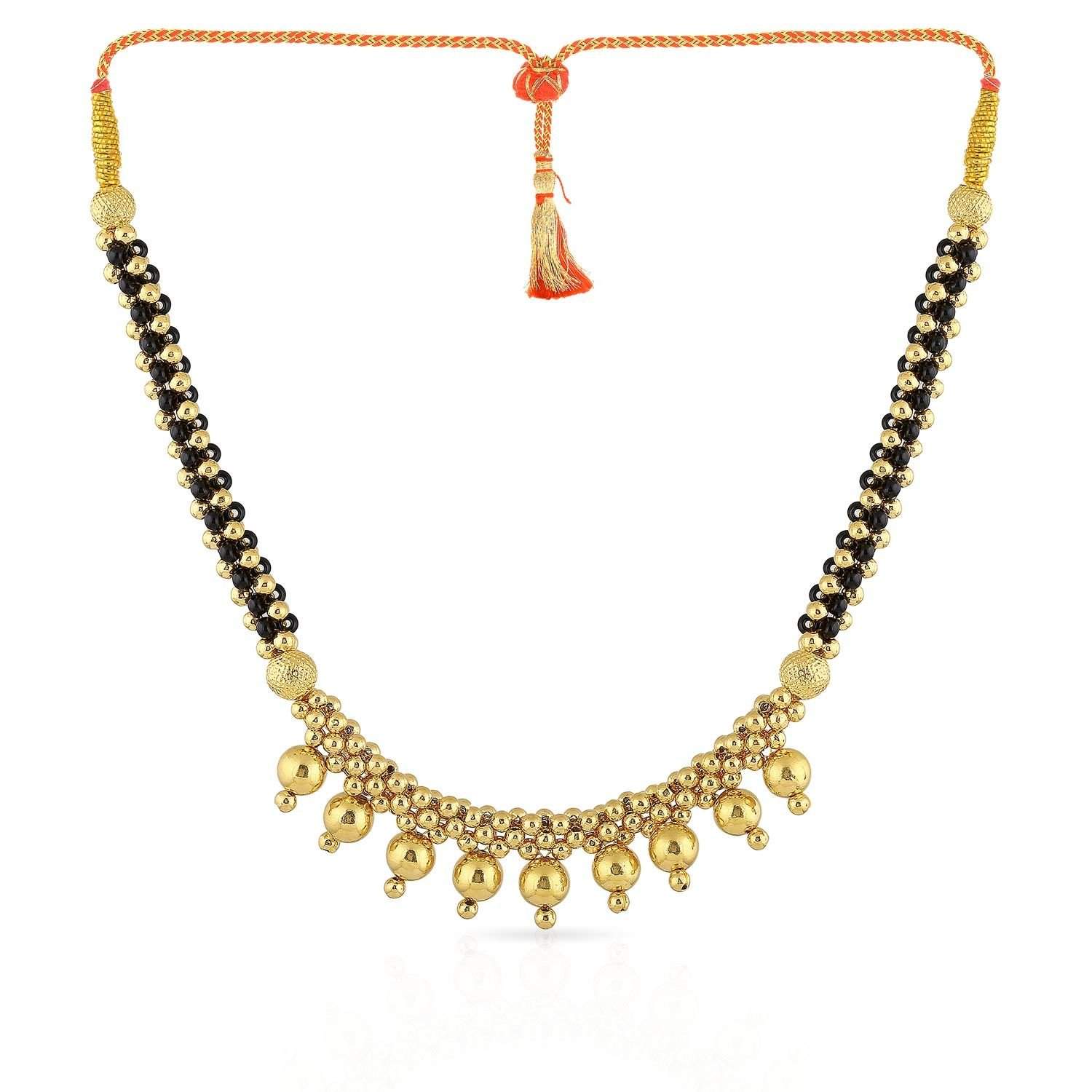 Diamonds 22KT Yellow Gold Necklace 