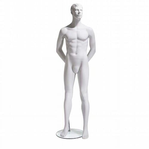 Male Full Body Standing Mannequin White (5 Ft) in Delhi at