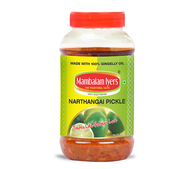 Mambalam Iyers Narthangai Pickle 500 gm