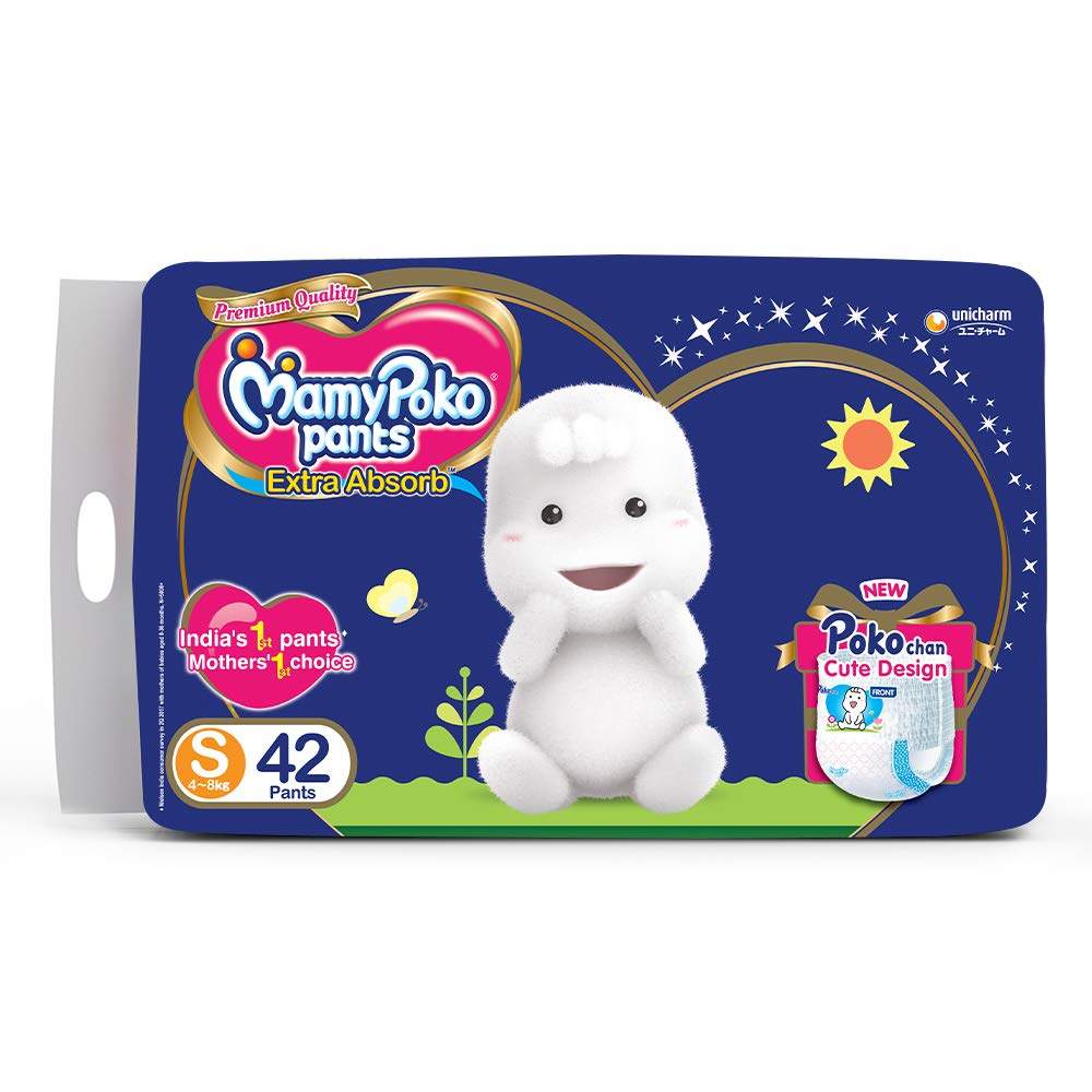 MamyPoko Pants Extra Absorb S (42 Pieces) in Indore at ₹ 375