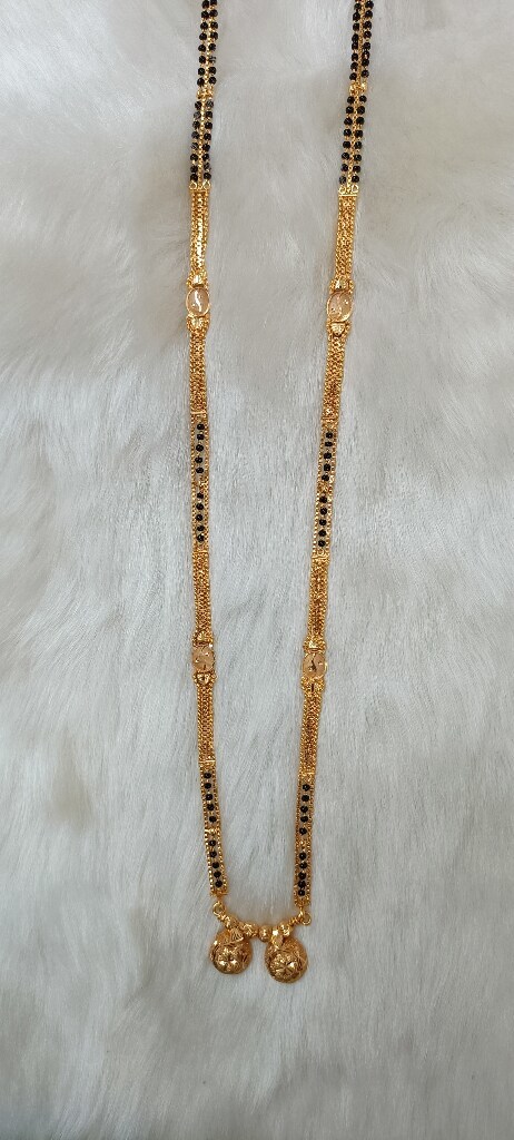 Mangalsutra gold plated (1017) in Mumbai at ₹ 700 Unit by Om - Main Image