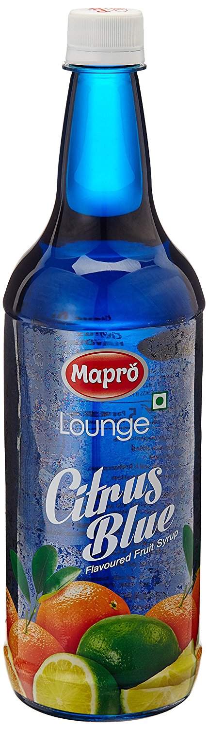 Buy Mapro Lounge Blue Curacao Orange And Sweet Lime Flavoured Fruit Syrup 1l Features Price Reviews Online In India Justdial For each mojito, pour 2 tablespoons syrup over 1/2 cup crushed ice. mapro lounge blue curacao orange and sweet lime flavoured fruit syrup 1l