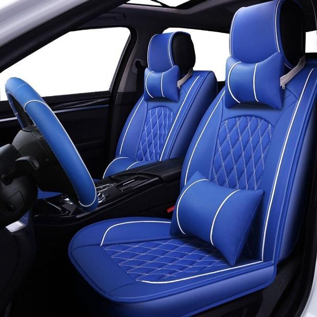 Car Seats Cover For Maruti Suzuki Nexa (Blue) in Noida at ₹ 5,000 - Main Image