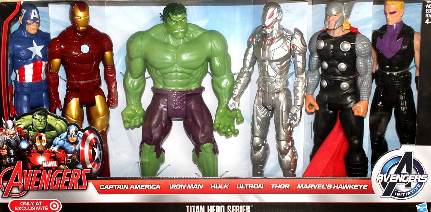 marvel titan hero series 6 pack