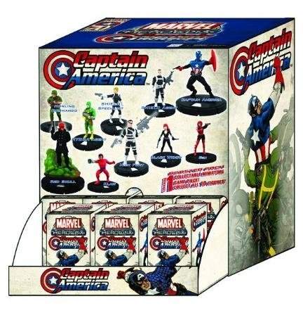 Buy Marvel Heroclix Captain America Gravity Feed Booster Counter Top Display Features Price Reviews Online In India Justdial