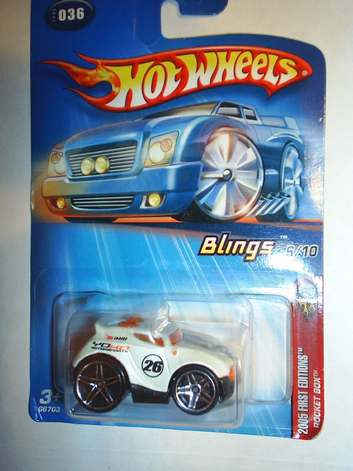 mattel hot wheels box