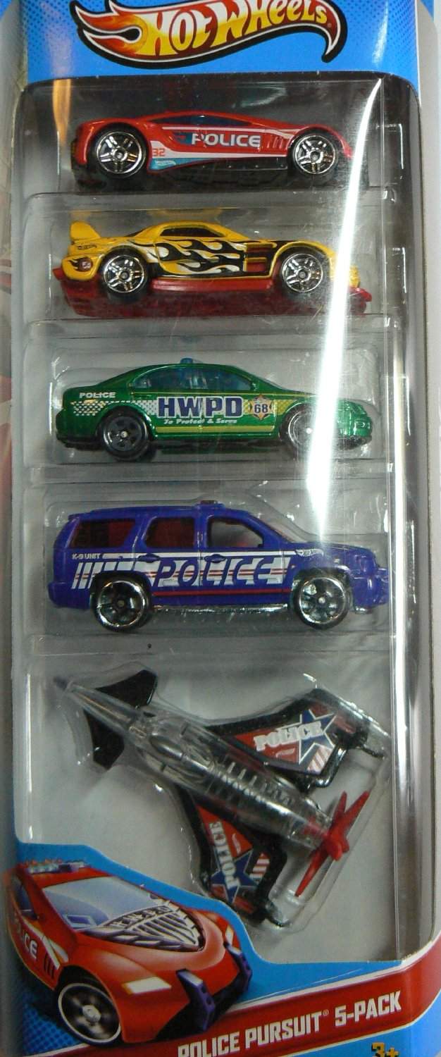 police pursuit hot wheels