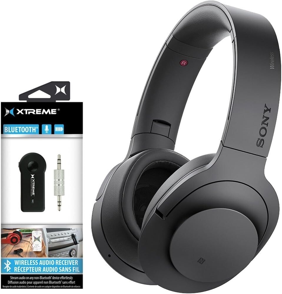 SONY Over the Ear Wireless Headphone Black [MDR-100ABN] in Mumbai