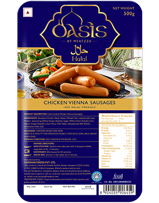 Meatzza Oasis Chicken Vienna Sausage in Gurgaon at ₹ 40,000