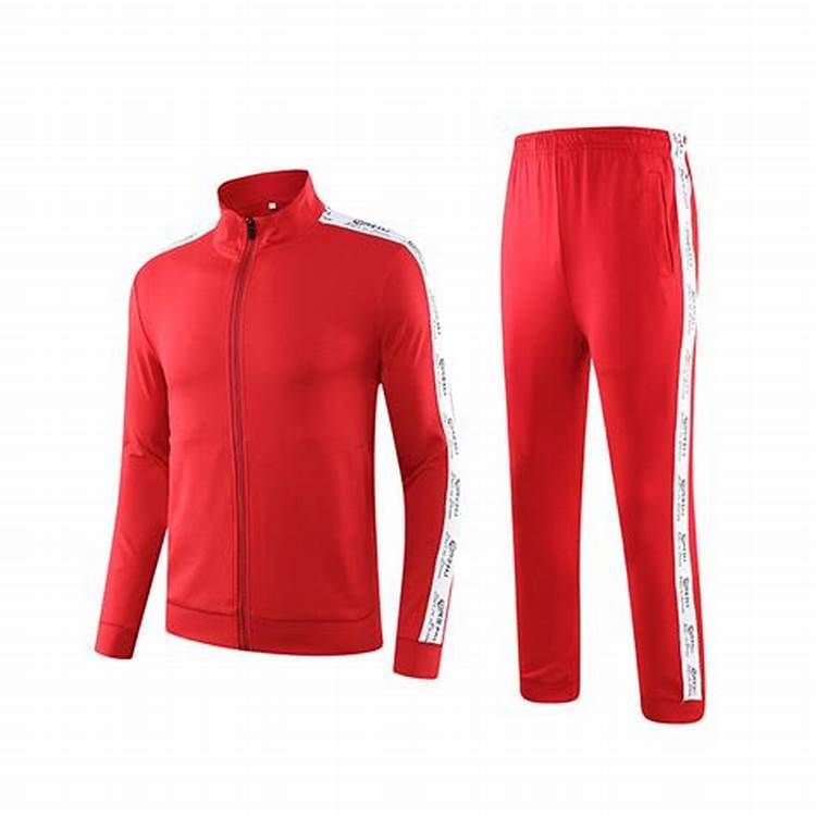 Men Breathable Tracksuit Red XL in Meerut at ₹ 800 Set by