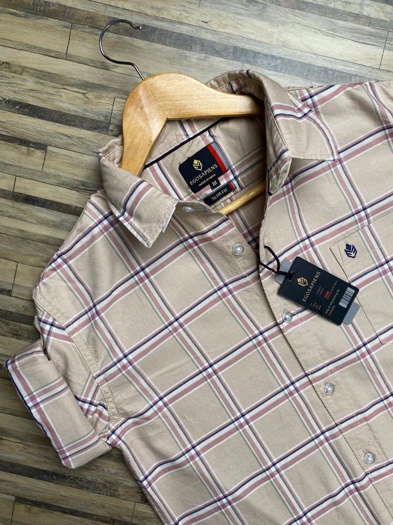Men Cotton Casual Shirt in Bangalore at ₹ 455 Pc by Ego