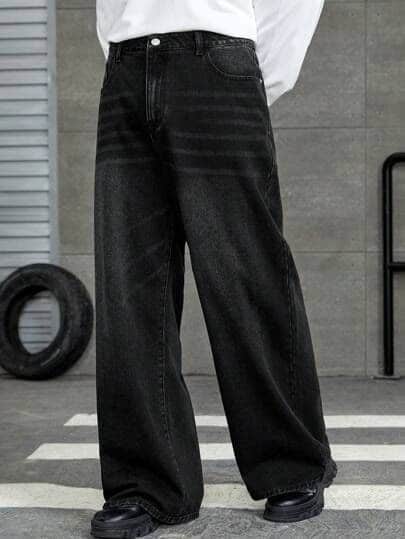 Men Denim Bell Bottom Jeans Black 28 To 36 in Ahmedabad at ₹ 500